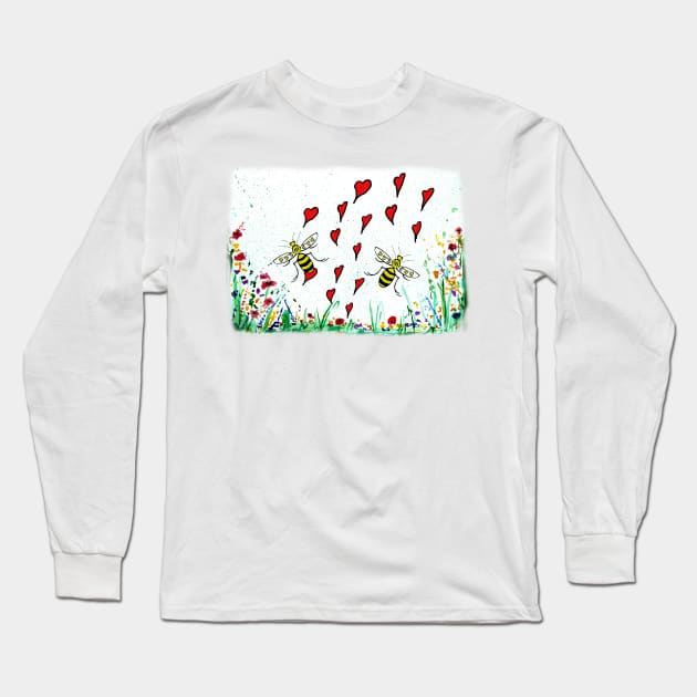 BUSY BEE Long Sleeve T-Shirt by Coppack